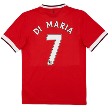 2014-15 Manchester United Home Shirt Di Maria #7 - 6/10 - (S)