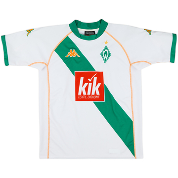 2004-05 Werder Bremen Away Shirt - 9/10 - (XL.Boys)