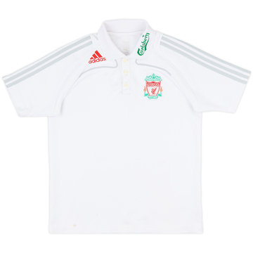 2008-09 Liverpool adidas Polo Shirt - 6/10 - (S)