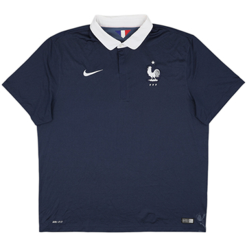 2014-15 France Home Shirt - 6/10 - (XXL)