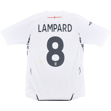 2007-09 England Home Shirt Lampard #8 - 8/10 - (S)
