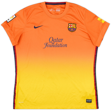 2012-13 Barcelona Away Shirt - 8/10 - (Women's XL)