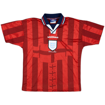 1997-99 England Away Shirt - 9/10 - (L.Boys)