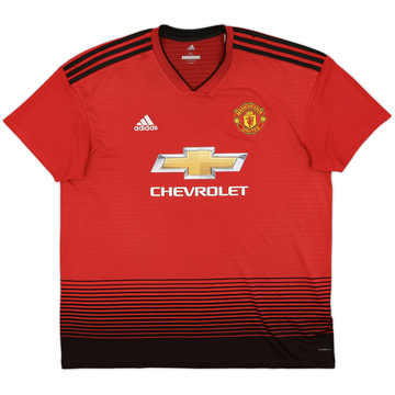 2018-19 Manchester United Home Shirt - 5/10 - (XL)