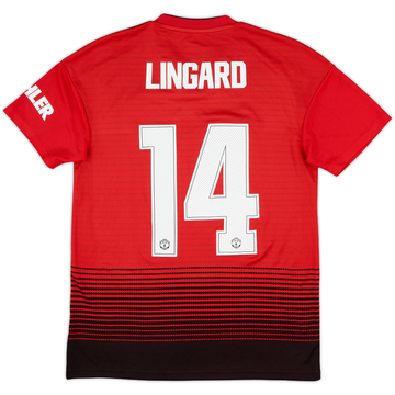 2018-19 Manchester United Home Shirt Lingard #14 - 10/10 - (S)