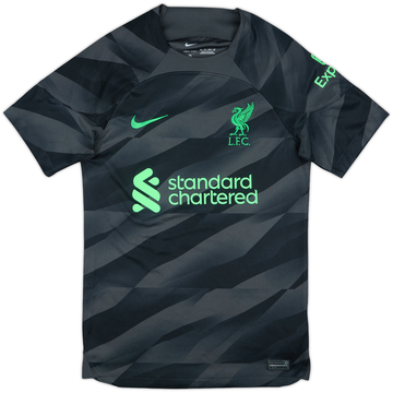 2023-24 Liverpool GK S/S Shirt - 9/10 - (XS)