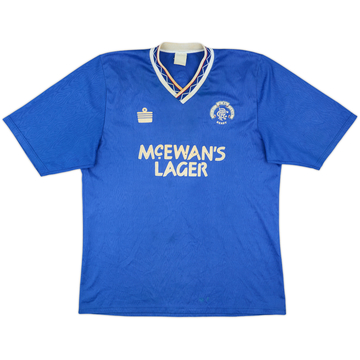 1990-92 Rangers Home Shirt - 4/10 - (L)