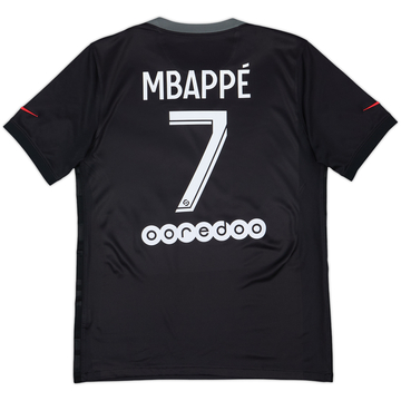 2021-22 Paris Saint-Germain Third Shirt Mbappe #7 - 8/10 - (M)