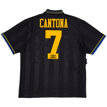 1993-95 Manchester United Away Shirt Cantona #7 - 6/10 - (XL)