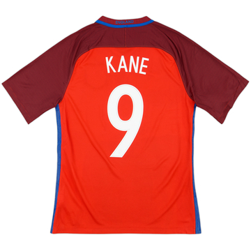 2016-17 England Away Shirt Kane #9 - 7/10 - (M)