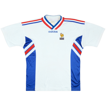 1996 France U-21 Match Issue Away Shirt #19