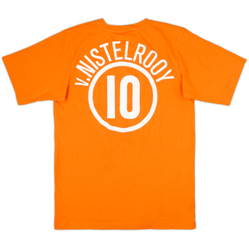 2004-06 Netherlands Nike Cotton Tee v.Nistelrooy #10 - 9/10 - (S)