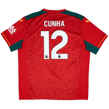 2023-24 Wolves Away Shirt Cunha #12 - 10/10 - (XXL)