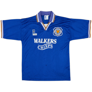 1994-96 Leicester Home Shirt - 6/10 - (Y)