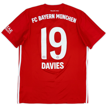 2020-21 Bayern Munich Home Shirt Davies #19 - 6/10 - (M)