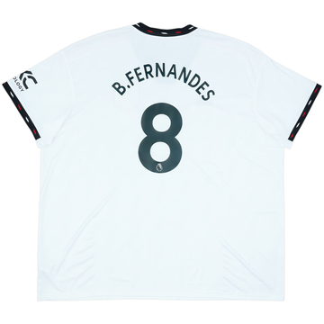 2022-23 Manchester United Away Shirt B.Fernandes #8 - 10/10 - (4XL)