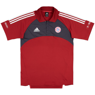 2002-03 Bayern Munich adidas 1/4 Zip Polo Shirt - 7/10 - (M)