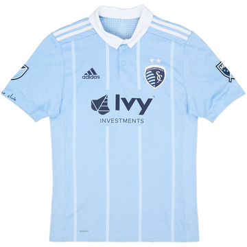 2016 Sporting Kansas City Authentic Home Shirt - 10/10 - (M)