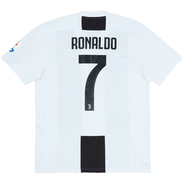 2018-19 Juventus Home Shirt Ronaldo #7 - 7/10 - (M)
