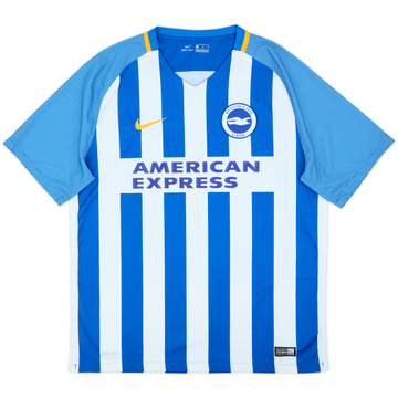 Camiseta de local del Brighton 2017-18 - 9/10 - (XL)