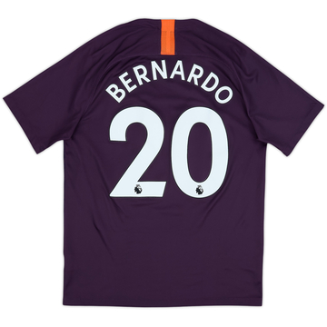 2018-19 Manchester City Third Shirt Bernardo #20 - 8/10 - (M)