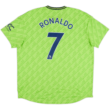 2022-23 Manchester United Authentic Third Shirt Ronaldo #7 - 9/10 - (XXL)