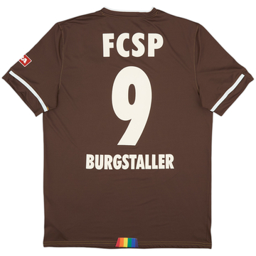 2020-21 FC St Pauli Home Shirt Burgstaller #9 - 9/10 - (L)