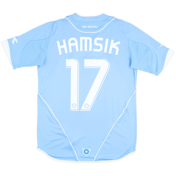 2007-08 Napoli Home Shirt Hamsik #17 - 6/10 - (S)