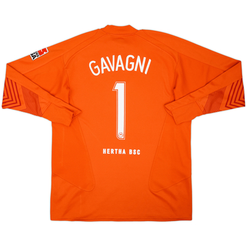 2005-06 Hertha Berlin GK Shirt Gavagni #1 - 8/10 - (XL)