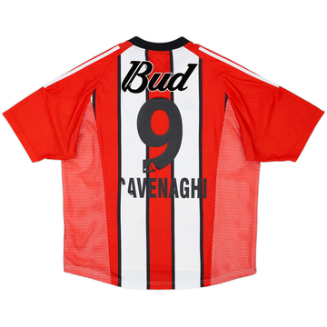 Camiseta de visitante del River Plate 2002-03 Cavenaghi #9 - 4/10 - (XL)