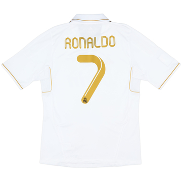 2011-12 Real Madrid Home Shirt Ronaldo #7 - 8/10 - (M)
