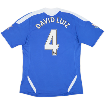 2011-12 Chelsea Home Shirt David Luiz #4 - 6/10 - (M)