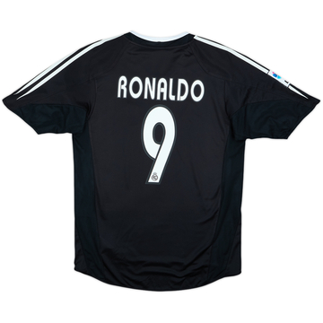 2004-05 Real Madrid Away Shirt Ronaldo #9 - 8/10 - (S)