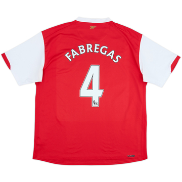 2006-08 Arsenal Home Shirt Fabregas #4 - 5/10 - (XXL)