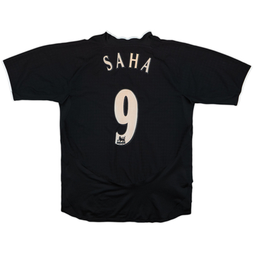 2003-05 Manchester United Away Shirt Saha #9 - 5/10 - (L)