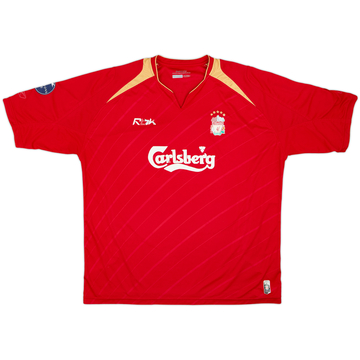 2005-06 Liverpool CL Home Shirt - 3/10 - (XXL)