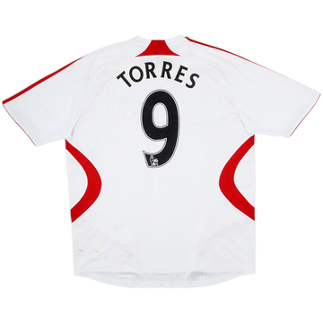 2007-08 Liverpool Away Shirt Torres #9 - 6/10 - (XL)