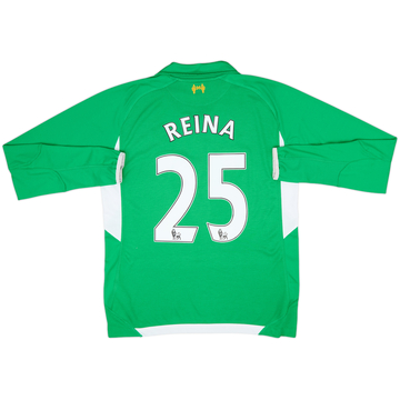2012-13 Liverpool GK Shirt Reina #25 - 6/10 - (S)