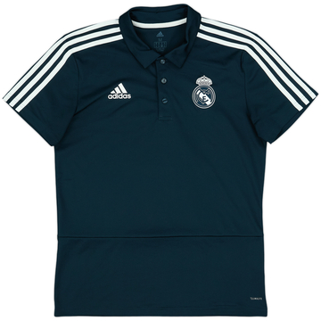 2018-19 Real Madrid adidas Polo Shirt - 8/10 - (M)