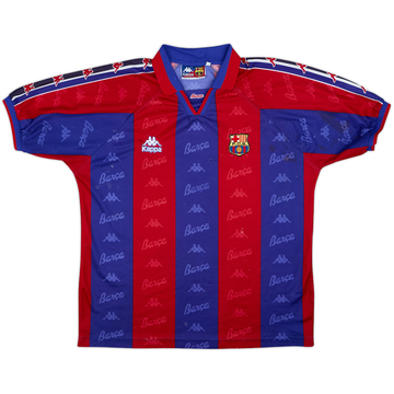 1995-97 Barcelona Home Shirt - 5/10 - (XL)