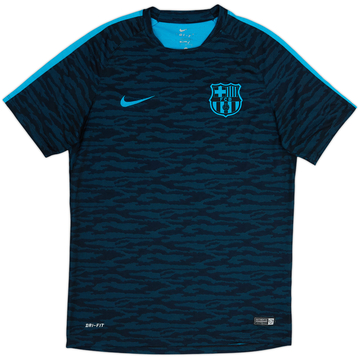 2015-16 Barcelona Nike Training Shirt - 9/10 - (M)