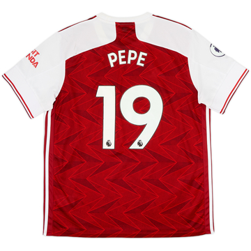 2020-21 Arsenal Home Shirt Pepe #19 - 5/10 - (XL)