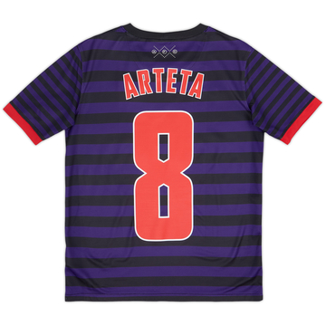2012-13 Arsenal Away Shirt Arteta #8 - 8/10 - (13-14 Years)