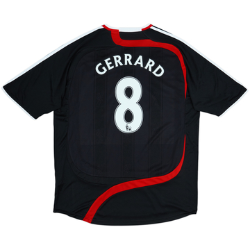 2007-08 Liverpool Third Shirt Gerrard #8 - 5/10 - (XL)