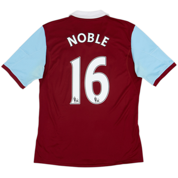 2013-14 West Ham Home Shirt Noble #16 - 6/10 - (M)