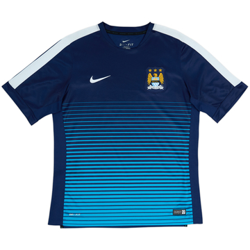 2014-15 Manchester City Nike Training Shirt - 8/10 - (L)
