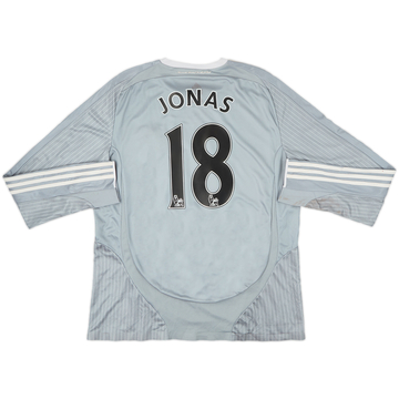 2008-09 Newcastle Player Issue Third L/S Shirt Jonas #18 - 8/10 - (XL)