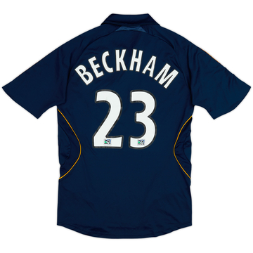 2007-08 LA Galaxy Away Shirt Beckham #23 - 8/10 - (S)