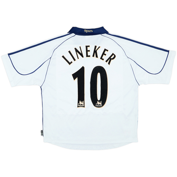1999-01 Tottenham Home Shirt Lineker #10 - 4/10 - (L)