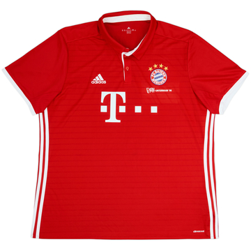 2016-17 Bayern Munich 'Fanclub' Home Shirt - 7/10 - (XXL)